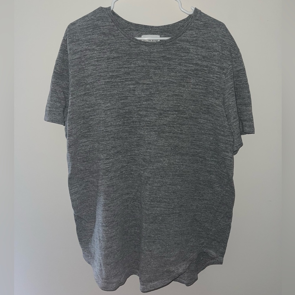 on the byas grey long t-shirt